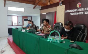 â€œTerkait Pengawasan Tahapan Pilkada 2020, Bawaslu Provinsi Gorontalo Gelar Rapat Evaluasiâ€