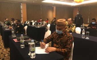 Nikson Entengo  Ikuti Pleno Penentuan Jabatan Kasek Bawaslu Kab/Kota.