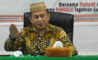 Nikson : Hadiri Sertijab di Bawaslu Kabupaten Pohuwato
