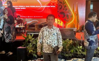 Moh. Fadjri Arsyad Hadiri Peluncuran Pemetaan Kerawanan Pemilu
