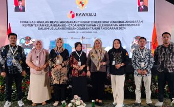 Bawaslu Provinsi Gorontalo Hadiri Finalisasi Usulan Revisi Anggaran Tahun 2024 di Jakarta