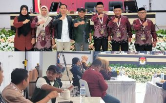 Moh. Fadjri Arsyad Pantau Rekapitulasi Suara Tingkat Kabupaten Pohuwato