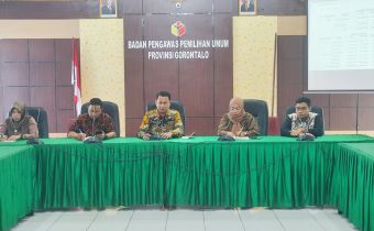 Bawaslu Provinsi Gorontalo Gelar Rapat Evaluasi Anggaran 2024 dan Rancang Proyeksi 2025