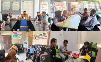 Bawaslu Provinsi Gorontalo Lakukan Supervisi dan Monitoring Penyusunan Laporan PPID 2024