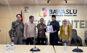 Bawaslu Provinsi Gorontalo Sampaikan Laporan Divisi SDMO dan DIKLAT Tahun 2024 ke Bawaslu RI