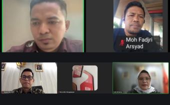 Perkuat Startegis Pengawasan Partisipatif, Moh Fadjri Arsyad Ikuti Rapat Finalisasi Modul P2P Secara Virtual