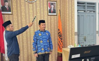 Dikukuhkan dalam Jabatan Pimpinan Tinggi Pratama, Nikson Entengo: Siap Jalankan Amanah dan Jaga Integritas Lembaga