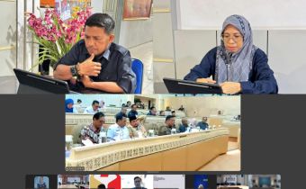 Bawaslu Provinsi Gorontalo Ikuti RDP Bahas Realisasi Anggaran dan Rencana Kerja Kedepan