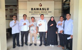 Bawaslu Provinsi Gorontalo Monitoring Pemutakhiran Data Pemilih di Bone Bolango