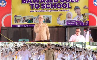 Bawaslu Goes to School : John Hendri Purba Ajak Pemilih Pemula Aktif Awasi Pemilu Sejak Dini
