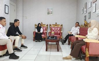 Lismawy Ibrahim Terima Kunjungan Konsultasi JDIH dari Bawaslu Gorontalo Utara