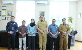 Bawaslu Provinsi Gorontalo Audiensi dengan Gubernur Bahas Perpanjangan Pinjam Pakai Gedung