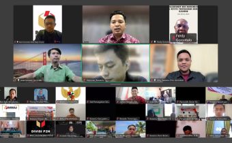 Perkuat Data Pencegahan Pemilu, Moh. Fadjri Arsyad Ikuti Rapat Evaluasi Teknis Pengisian Form Pencegahan Online