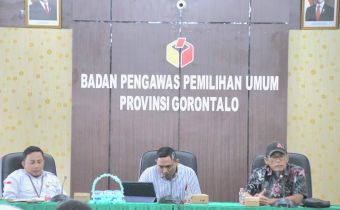 Bawaslu Provinsi Gorontalo Gelar Rakor Penguatan Kelembagaan Divisi Hukum dan Sengketa