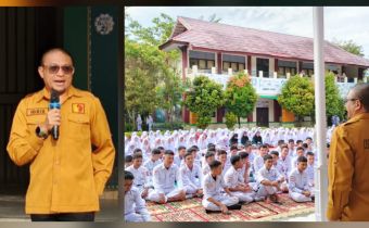 Sosialisasi di MAN 1 Kota Gorontalo, Idris Usuli Ajak Pemilih Pemula Jadi Garda Demokrasi