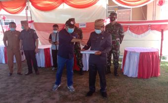 Idris Usuli tinjau TPS bersama Forkopimda .