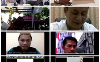 Tindaklanjuti Hasil â€œVidconâ€ Bawaslu Provinsi Gorontalo Gelar Rapat Bersama