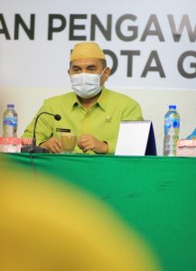 Kabag Pengawasan dan Humas Ferdy Rus Modanggu